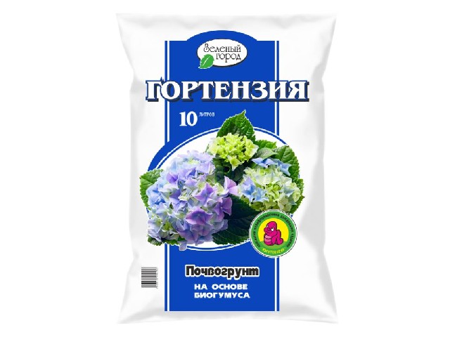 Почвогрунт на основе биогумуса Гортензия 5 л